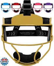 Exxact Sports Softball Face Mask Girls Youth and Adult, Protective Lightweigh