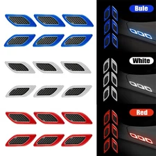 Car Vent Edge Bumper 3D Reflective Sticker Decal Trim Car Exterior Accessories