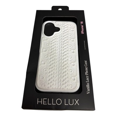 Hello Lux Hello Lux Lace Phone Case - 16 - White