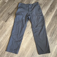 Men's Propper Cargo Pants Medium Reg BDU Ripstop Combat Military Tactical Gray