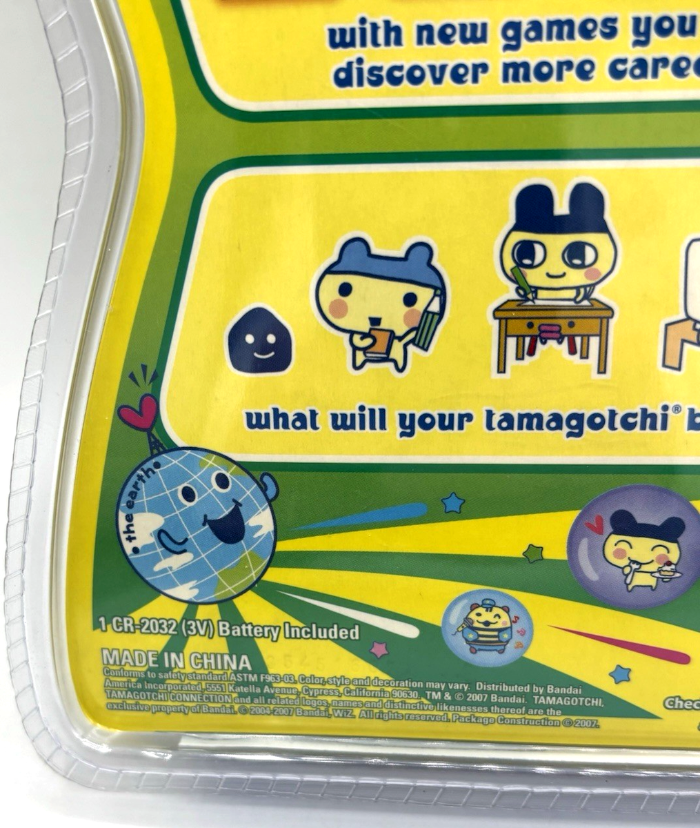 VTG 2004 TAMAGOTCHI Connection Green Peacock V 4.5 - NEW & Factory