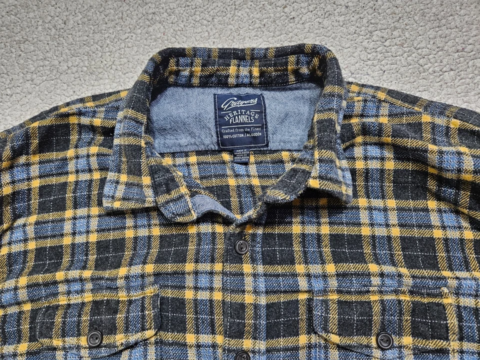 Camisa de franela Grayers Heritage para hombre XXL 2 multicolor a cuadros algodón trabajo al aire libre Foto 2 de 4