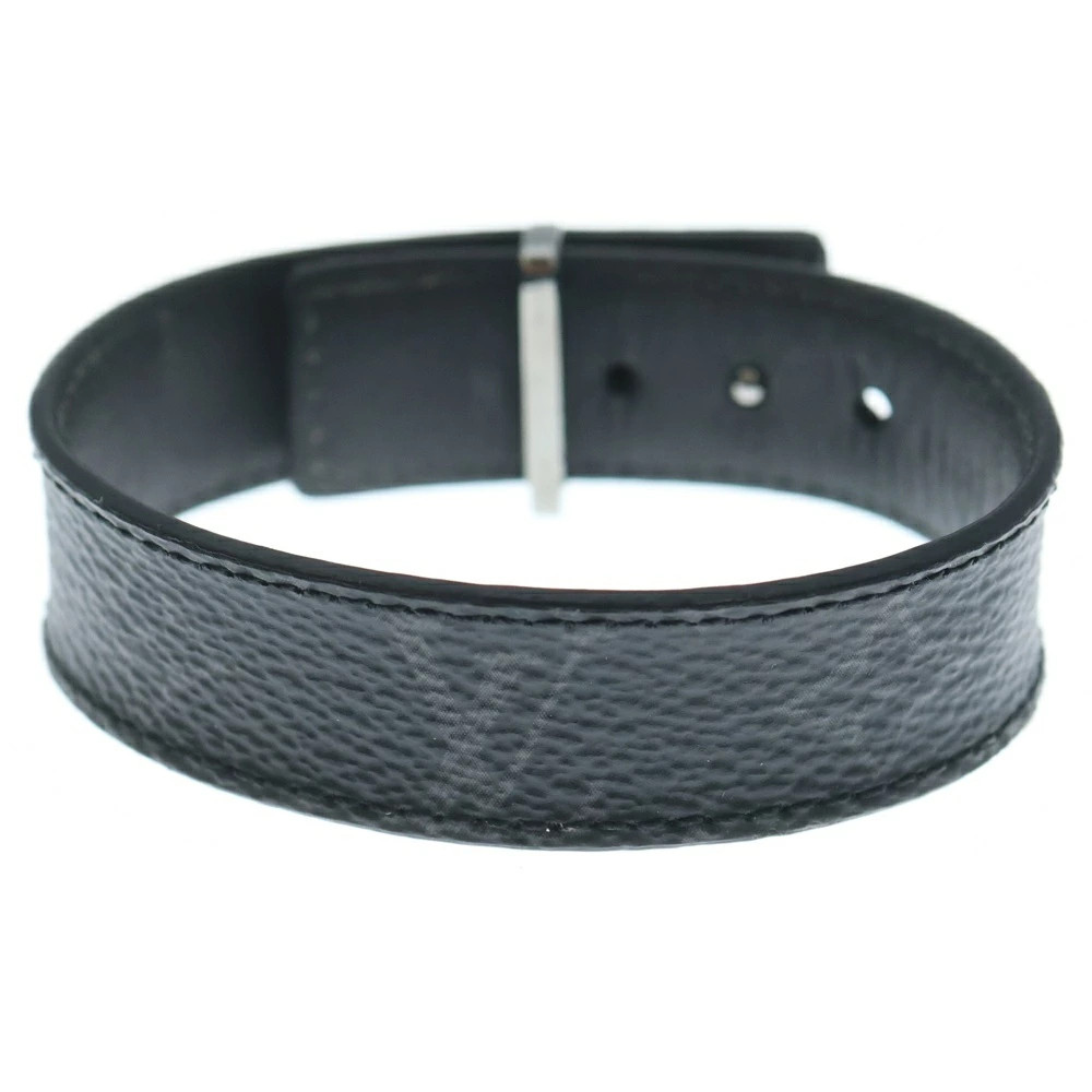 LOUIS VUITTON Size: 19 Monogram Eclipse Bracelet … - image 2