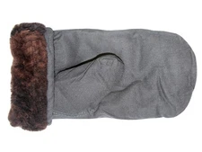 Russian Sheepskin Lambskin fur winter mittens. Made in USSR. Warm!