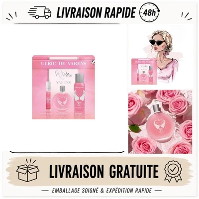 Coffret parfum femme Rêve de Varens Eau de parfum 50 ml Ulric de Varens - Photo 1/4