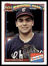 1991 Topps Bazooka Alex Fernandez Shining Star #5 Chicago White Sox