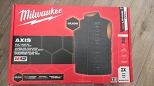 Milwaukee Men's XXL 2X M12 12V Axis Black Heated Vest Kit M300B-212X