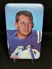 1970 Topps Super Football Tom Matte #21 Colts