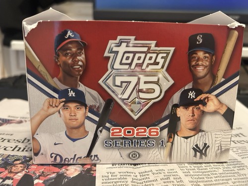 Topps 75 Series 1 2026 Jumbo Box | eBay
