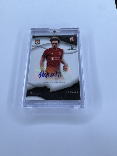 2022-23 Topps Liverpool Lineage - Iwan Roberts Auto â 1st Bowman Card