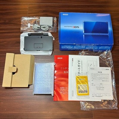 Nintendo 3DS Launch Edition Cobalt Blue Handheld System (NTSC-J