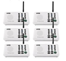 Wuloo Intercoms Wireless for Home 5280 Feet Range 10 Channel 3 Code, Wireless