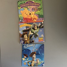 Lot Of 3 Disney Animated Storybook CD-ROMs Windows 95/98