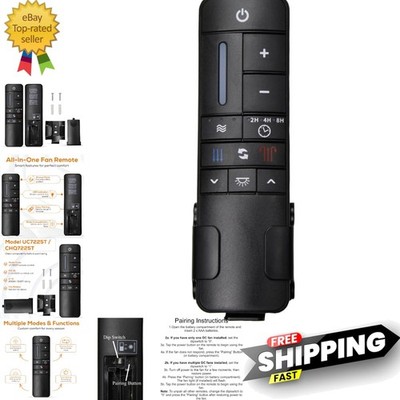 Radiofrequency Ceiling Fan Remote Control - Effortless Comfort & Convenience