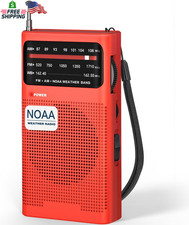 Goodes NOAA Weather Radio, AM FM NOAA Emergency Radio Portable with Best Recepti