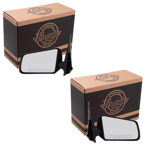 For 1985-1994 S10 Blazer Manual Mirror Standard Type Non-Fold Set 15675113