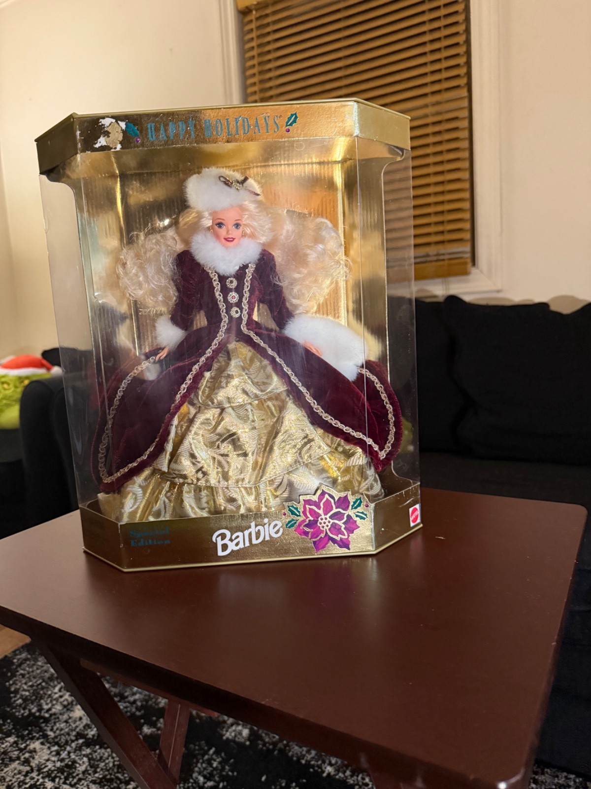 Mattel 1996 Happy Holidays Barbie Doll - Special Edition