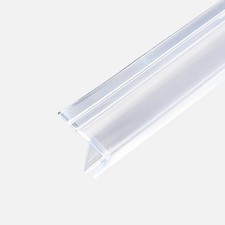 Shower Door Side Seal Strip,39 Inch F-Type Frameless Shower Door Seal