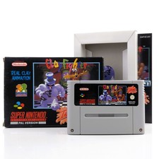 Thumbnail of ebay&reg; auction 198083350547 | Super Nintendo Spiel: Clay Fighter - SNES OVP (PAL UKV) CIB komplett
