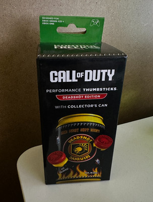 Xbox Call of Duty Deadshöt Edition Thumbsticks & Daiquiri Dose Gamescom Sammler