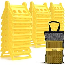 24 Pack Edge Corner Protector With Carrying Case for Flatbed Cargo Load Truck