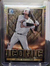 2023 Bowman Chrome Iconic Adley Rutschman RC BI-21 Mojo Mega Box Exclusive RC