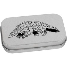 Scatola di latta/stoccaggio 'Pangolin' con cerniera in metallo (TT020163)