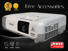 REFURBISHED Epson PowerLite 99WH 3LCD Projector 3000 Lumens 16W Speaker w/Kit  