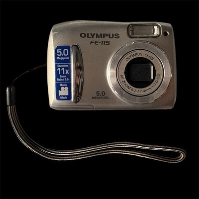 Olympus FE-115 5.0MP Digital Camera - Silver
