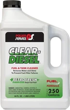 Power Service 9264-06 64 oz Clear Diesel Fuel & Tank Cleaner Stabilizer