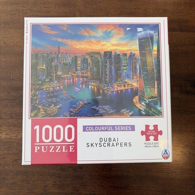 Puzzle Dubai Skyscrapers By Arrow Puzzles 1000 Pieces 69cm X 50cm High Quality