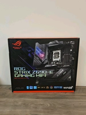 ASUS ROG Strix Z690-E Gaming Desktop Motherboard WiFi 6E, LGA 1700, DDR5, ATX
