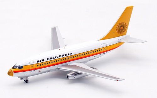 INFLIGHT 1:200 Air California Boeing B737-100 Diecast Aircraft Jet Model N471GB - Picture 5 of 12