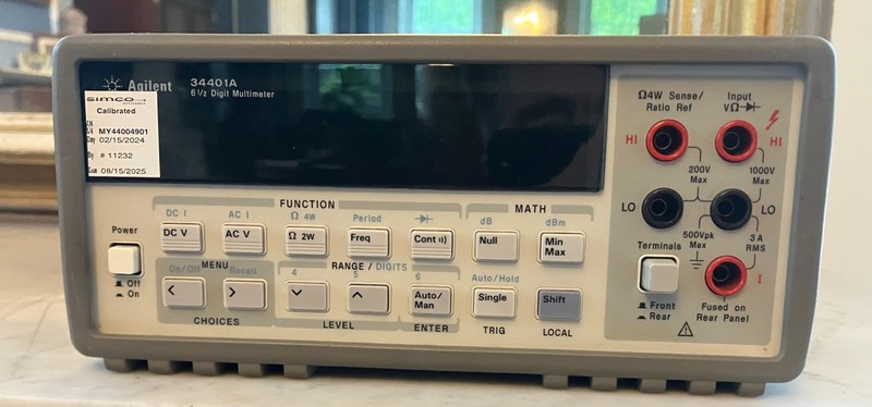 Agilent 34401A 6 1/2 Digit Multimeter