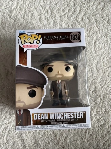 Funko Pop! Vinyl: Supernatural Dean Winchester #1836 W/Protector