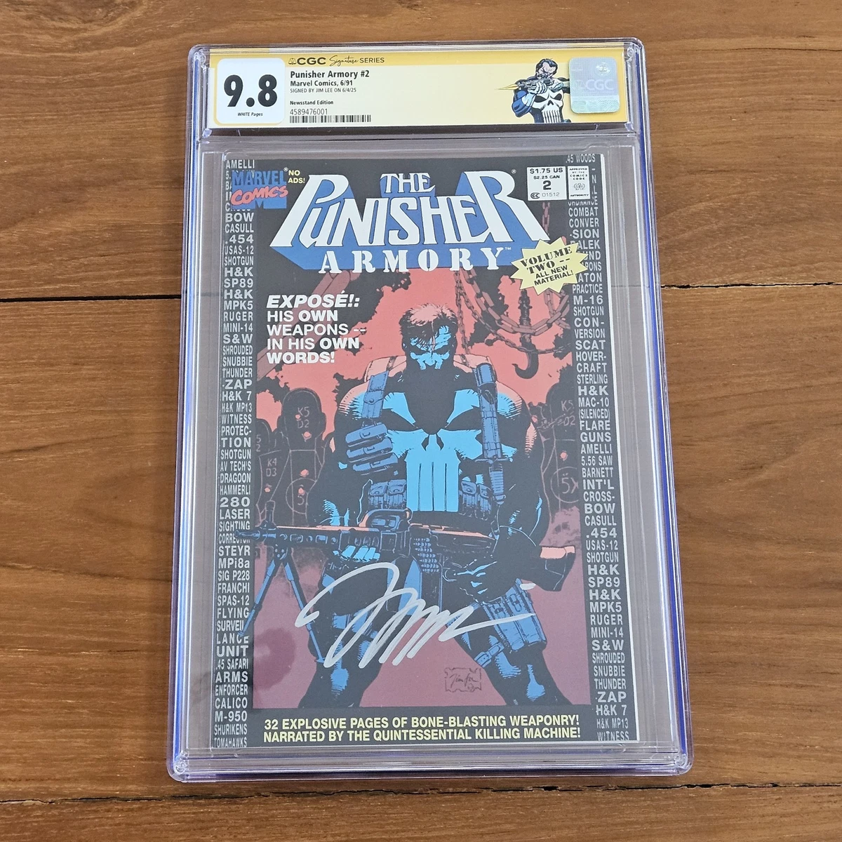 Punisher Certified Guaranty Company (CGC) 9.8 Near Mint/Mint