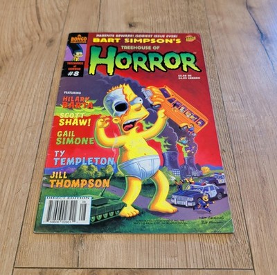 Bart Simpson's Treehouse of Horror #8  Bongo Comics Simpsons Direct Edition
