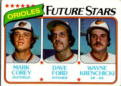 #ad Mark Corey Dave Ford Wayne Krenchicki 1980 Topps # 661 ROOKIE Orioles $0.99