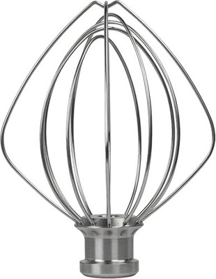 K5AWW Stainless Steel Whisk | for KitchenAid 5 Qt Bowl-Lift Stand Mixer, 6 Wire