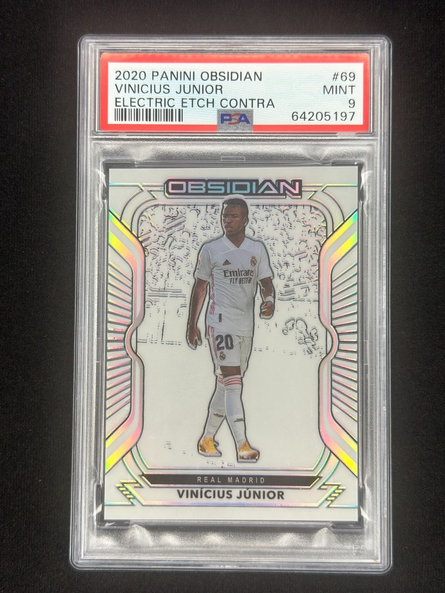 2020-21 Panini Obsidian - Vinicius Junior #69 Electric Etch Contra
