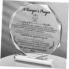 Valentine Lawyer Gifts for Men Women a Lawyer's Prayer Desk Decor Classic