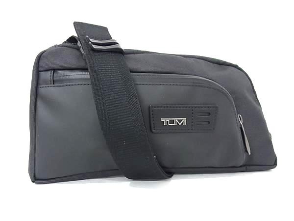 Tumi Nylon Crossbody Bag Waist Pouch Shoulder Black Fm5783 Tumi Nylon Crossbody Bag Waist Pouch Shoulder Black Fm5783