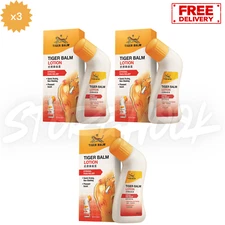 3x Tiger Balm Lotion Strong Pain Relief 80ml for Muscle, Shoulder, Back Pain