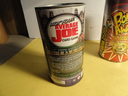 LITTLE BIG GAMES BOMBS AWAY CARD GAME & NOT YOUR AVERAGE JOE CARD GAME IN CANS - Picture 7 of 12