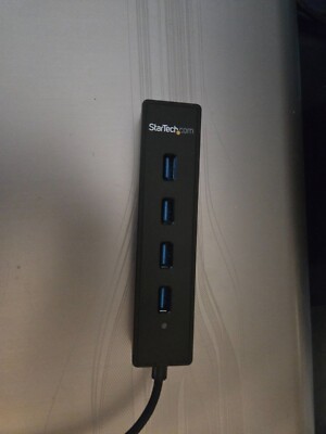 StarTech ST4300PBU3 4-Port SuperSpeed USB 3.0 Portable Hub