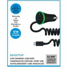 Rapid 3.4A dual usb car charger For Samsung S7 S6 S5 + Extra USB Port For iPhone