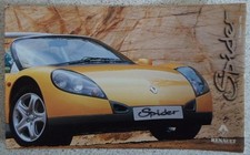 RENAULT SPORT SPIDER orig 1996 UK Mkt Small Format Launch Brochure