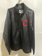 Cleveland Indians men’s full zip jacket black MLB G-III MLB