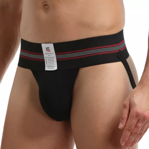 Men Underwear Briefs Athletic Jock Strap Men Jockstrap Wide Waistband Underpants - Picture 12 of 13