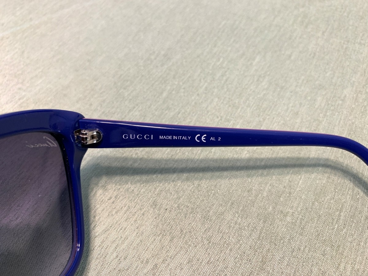 Blue & Purple Gucci Cat Eye Sunglasses (GG3191/S) | eBay